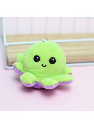 Creative Flip Octopus Doll Octopus Plush Toy Small Pendant Brother Octopus Doll Girls Clothing Bag Hanging Ornaments-Color:Green (turn Purple)-Height:10cm Turn-over Octopus Pendant - pzsku/Z8FC16ABEA5523632D787Z/45/1746227381/d30d200b-ea29-462e-a680-3373f9cb4eb0