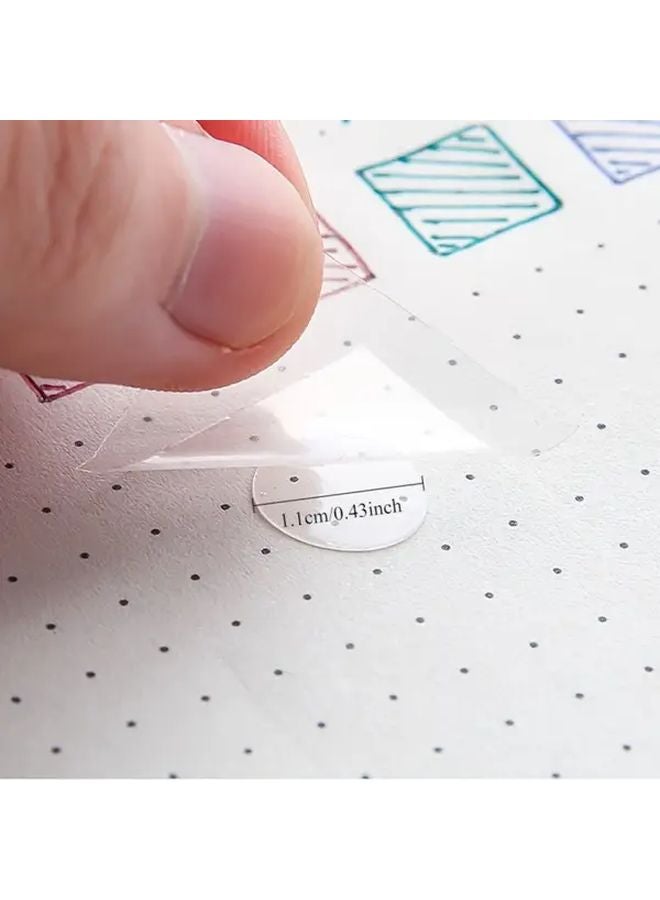 10 Rolls Round Dot Tape 950 Pcs Removable Double Sided No Residue Stickers - Image 5