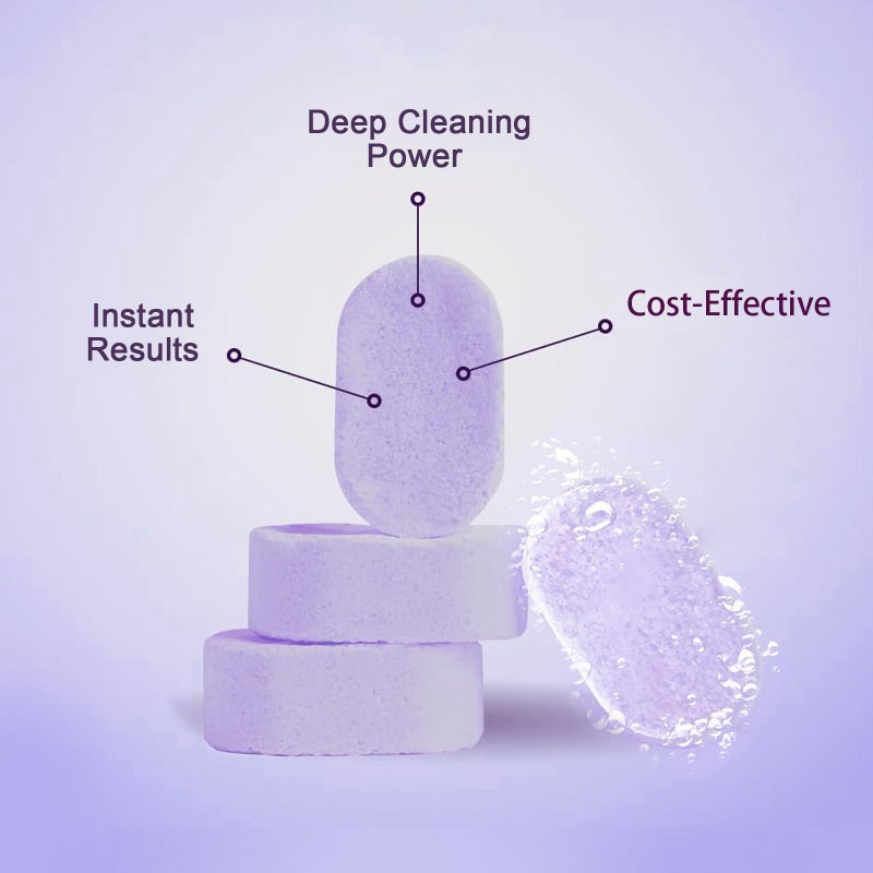 Iiglitch All-In-One Multi Purpose Cleaning System for Ovens, All-Purpose Cleaning Spray with Cleaning Tablets, Multi-Surface Cleaner for Home Instant Stain Removal (1 Bottle+18 Pcs) - Image 3