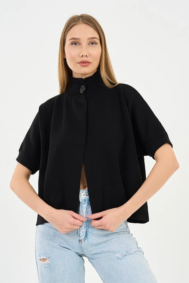 Alexander Gardi Knitted Poncho (A92436-S)