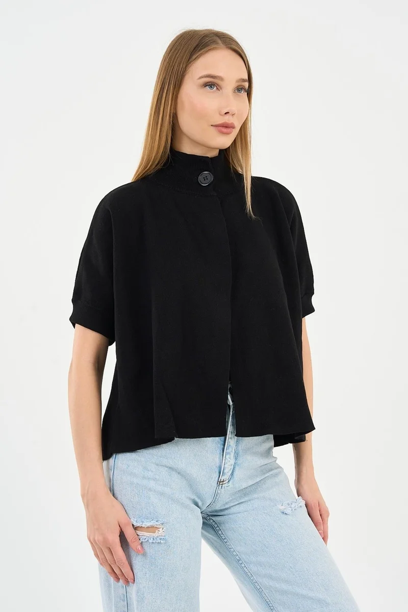 Alexander Gardi Knitted Poncho (A92436-S)