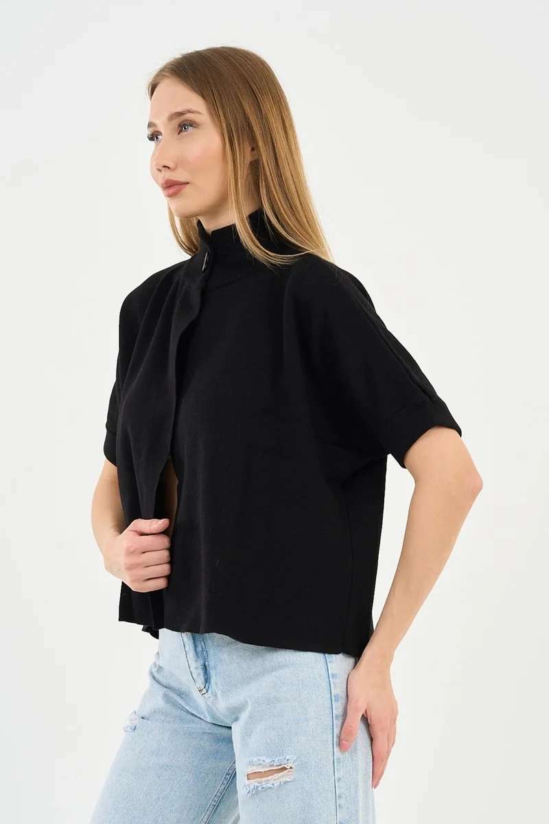 Alexander Gardi Knitted Poncho (A92436-S)