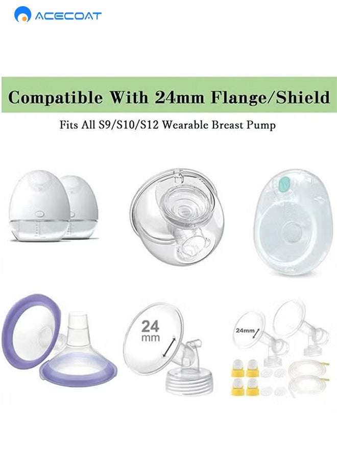 ACECOAT Milk Pump Inserts Converter 5pcs Replacement Parts 12mm 14mm 16mm 18mm 20mm Practical Accessories for Daily Use - Image 2