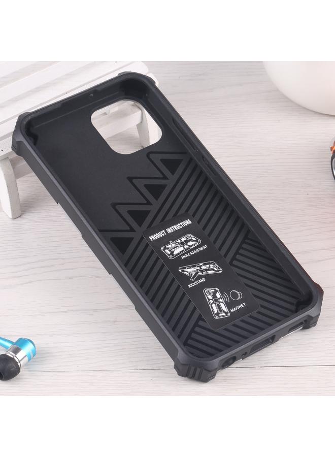 S-TOP Case For Samsung Galaxy A03 EU 164mm Armor Kickstand TPU + PC Magnetic Phone Case - Image 3