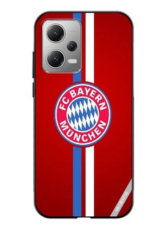 VR CREATIVE Protective Case Cover For Xiaomi Redmi Note 12 Fc Bayern Munchen Logo Red Design Multicolour  - Image 1