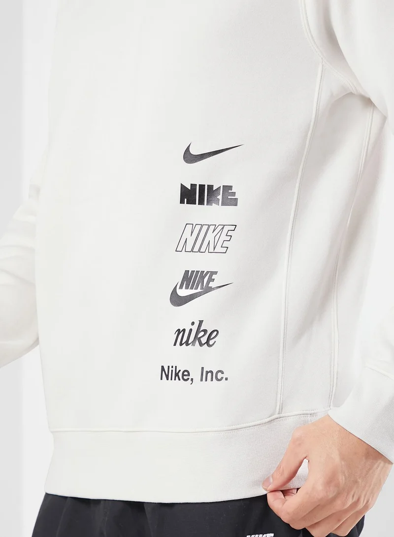 Nike Logo Club Sweatshirt