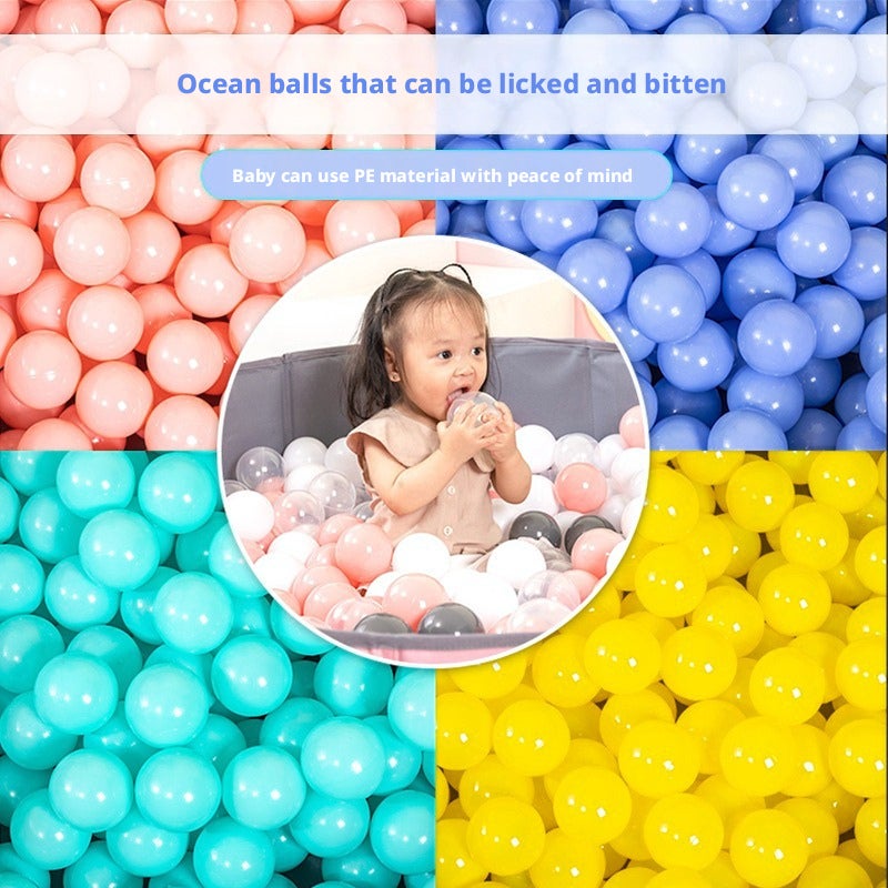 Colored Plastic Ocean Ball Pit Balls for Kids - Image 1