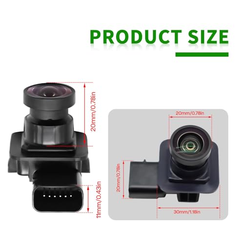 Yunnergo Rear View Backup Camera Compatible with Expedition 2015 2016 2017 FL1Z19G490A FL1Z19G490B - Image 5
