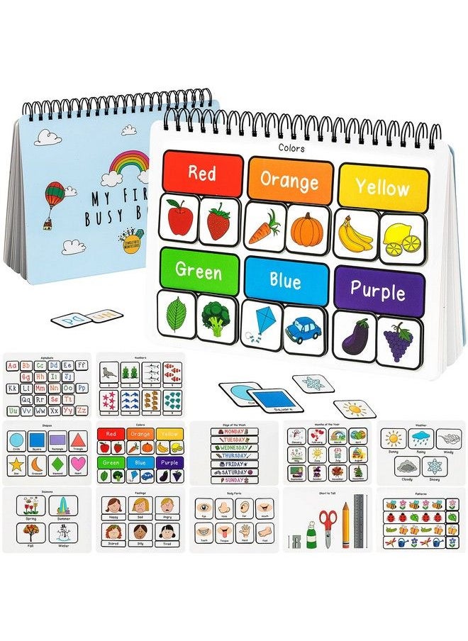 Generic - Preschool Busy Book For Toddlers, Montessori Toys For Toddlers, Autism Sensory Educational Toys, Preschool Learning, Kindergarten Learning Activities, Special Needs Toys - Image 1