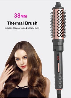 4 IN 1 Curling Iron Set, Curling Wand Set with Hair Straightener and 3 Interchangeable Ceramic Thermal Brush (32-38mm), 10s Fast Instant Heat Up Hair Curling Iron Can Straight and Curly (120°C-220°C) - pzsku/Z8FC212E8D095A5E57D32Z/45/_/1735106393/1d30265c-19f5-4eae-aa67-d597e288e8e4