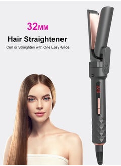 4 IN 1 Curling Iron Set, Curling Wand Set with Hair Straightener and 3 Interchangeable Ceramic Thermal Brush (32-38mm), 10s Fast Instant Heat Up Hair Curling Iron Can Straight and Curly (120°C-220°C) - pzsku/Z8FC212E8D095A5E57D32Z/45/_/1735106393/52face7a-a13b-4949-955f-7696b115eeaf