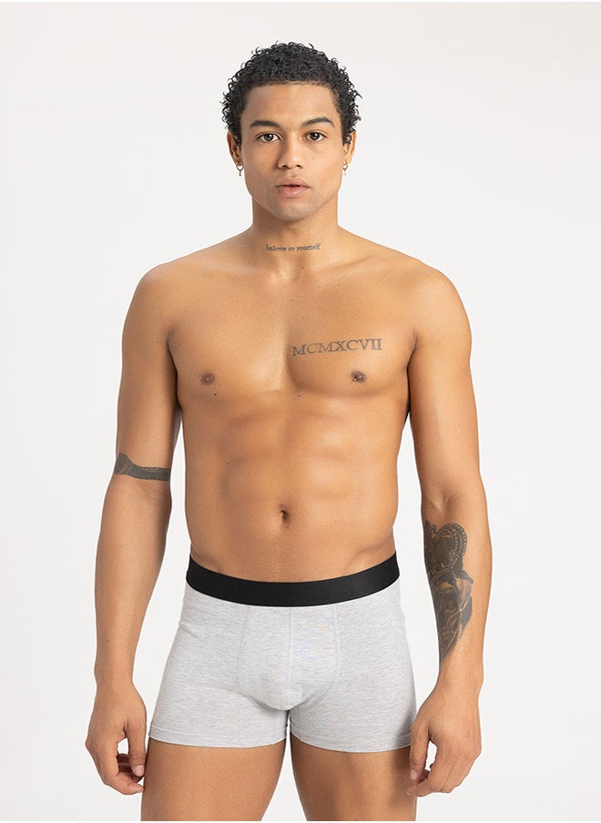 DeFacto Man Regular Fit  Underwear Knitted Boxer - 3 Pieces  - Image 5
