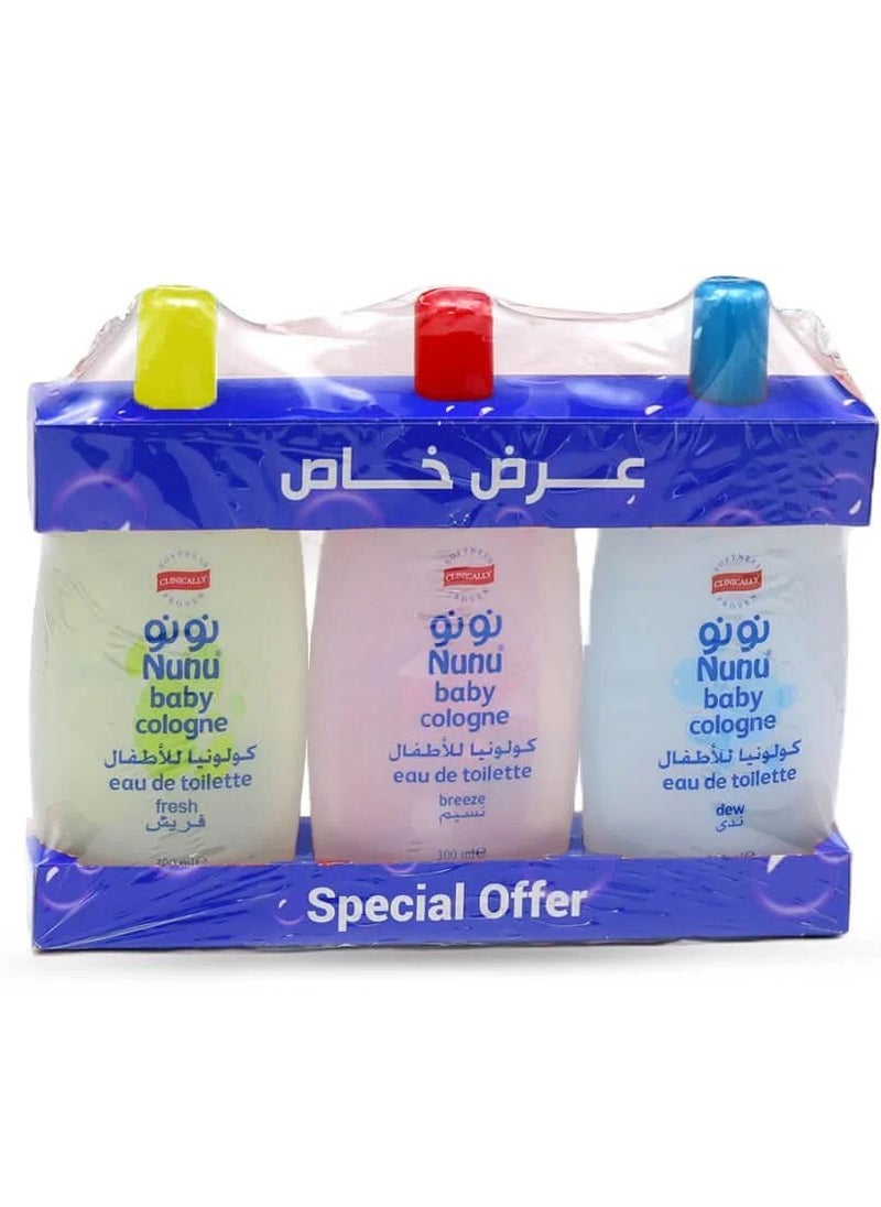 Nunu Baby Cologne  3 in 1 - 300 ml  - Image 5