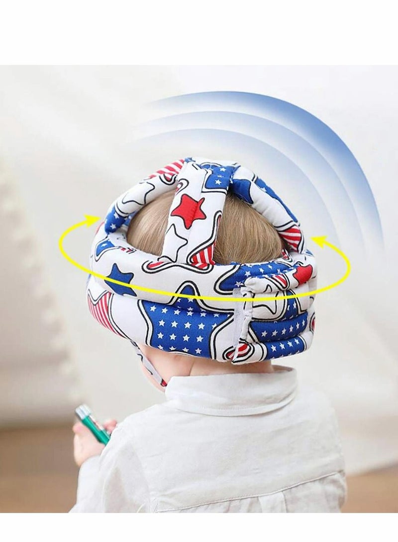 Baby Safety Helmet Head Protector, Infant Toddler No Bumps Cushion Bumper Bonnet with Padding, Cute Hat - Image 4
