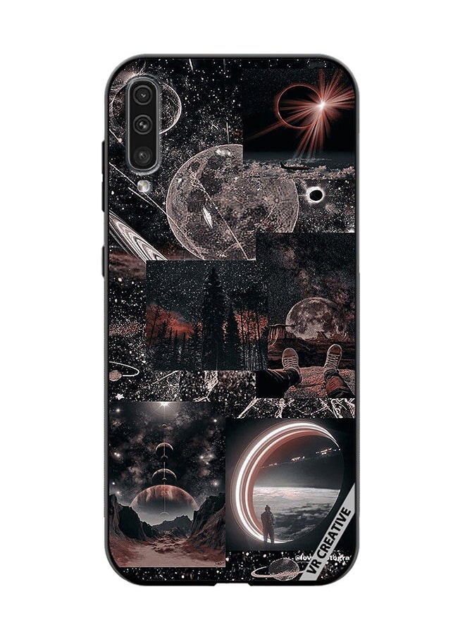 VR CREATIVE Protective Case Cover For Samsung Galaxy A70/A70s Galaxy Design Multicolour  - Image 1