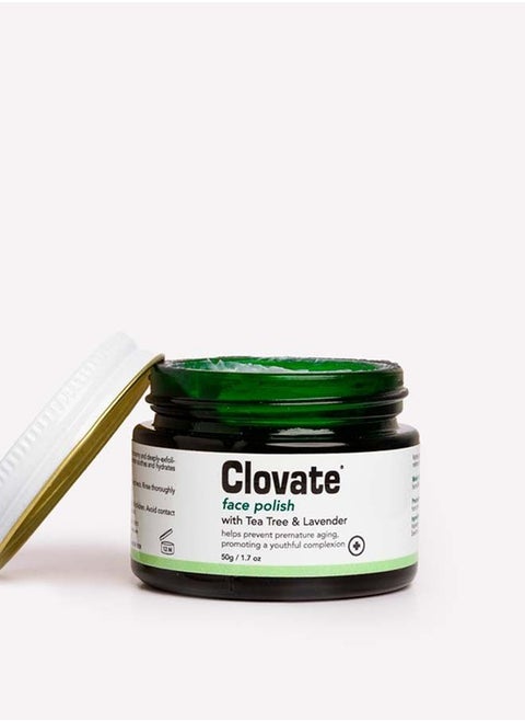 Clovate Face Polish With Tea Tree & Lavender