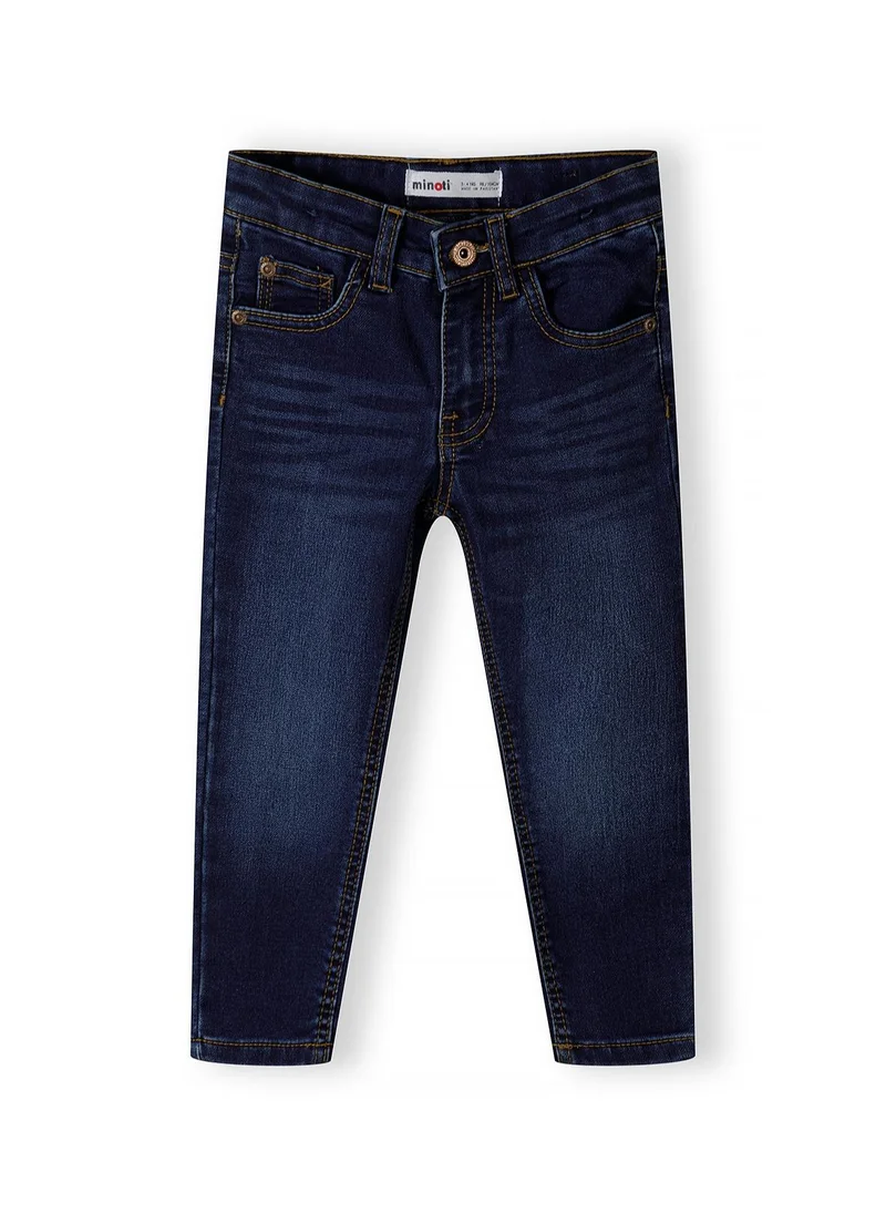 مينوتي Youth Knitted Structured Denim Jean