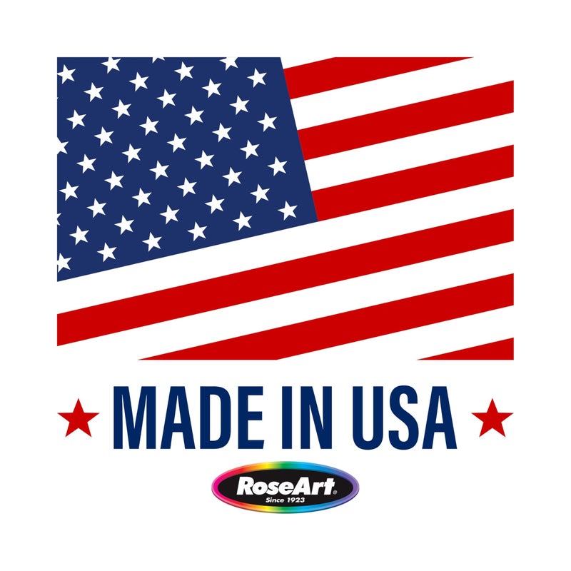 RoseArt Map of USA Puzzle for Kids â€“ 100 Large Pieces, 24" x 18" â€“ Educational United States Puzzle with Fun State Illustrations â€“ Made in USA â€“ Learning Toy for Ages 6+ - Image 4
