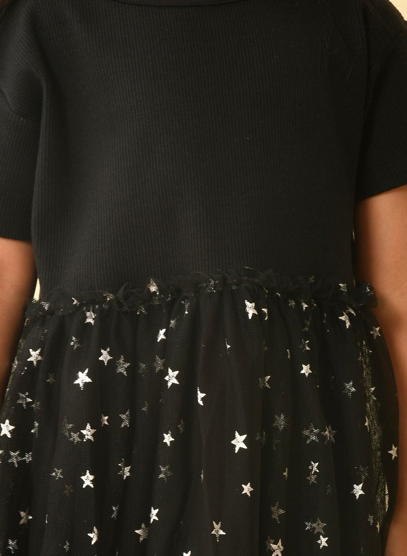 LILPICKS Star Tulle Party Dress - Image 5