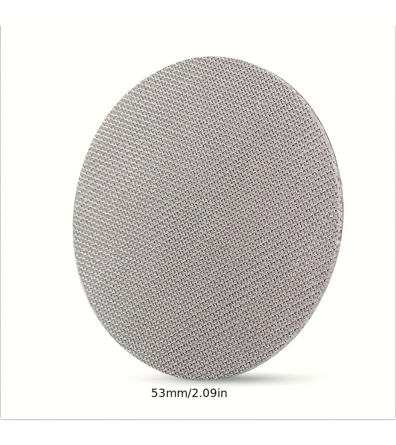 1pc Reusable 316 Stainless Steel Coffee Puck Filter 53mm 150 Micron Fine Mesh Screen For Espresso Coffee Home Kitchen Restaurant - Image 3