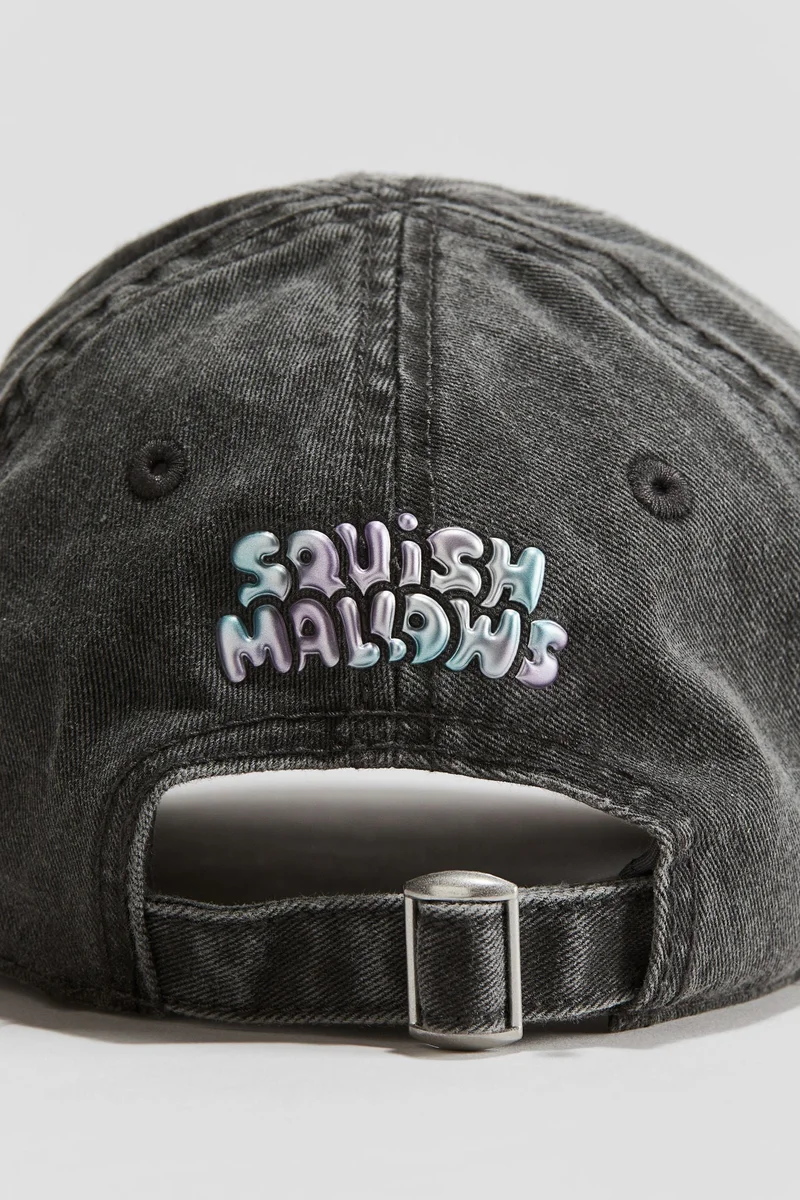 اتش اند ام Appliquéd Twill Cap