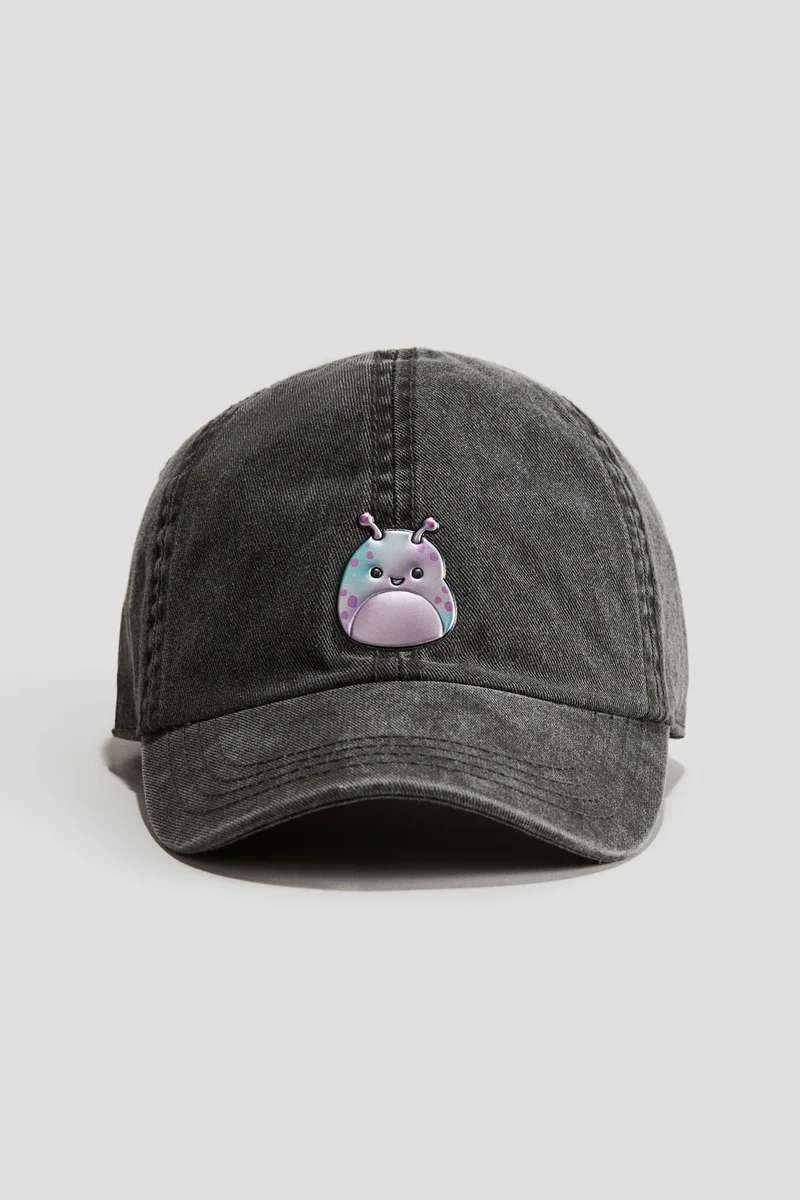 اتش اند ام Appliquéd Twill Cap