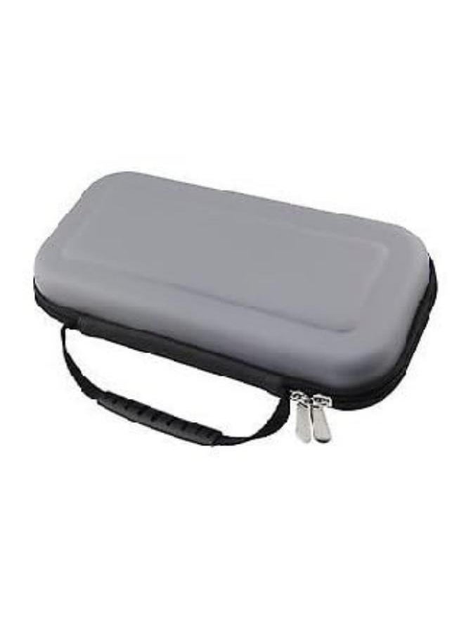 Generic Hard Protective Handle Carry Travel &10 Game Cartridges Storage Case Cover For Nintendo switch OLED & Nintendo Switch Game (Gray)  - Image 5