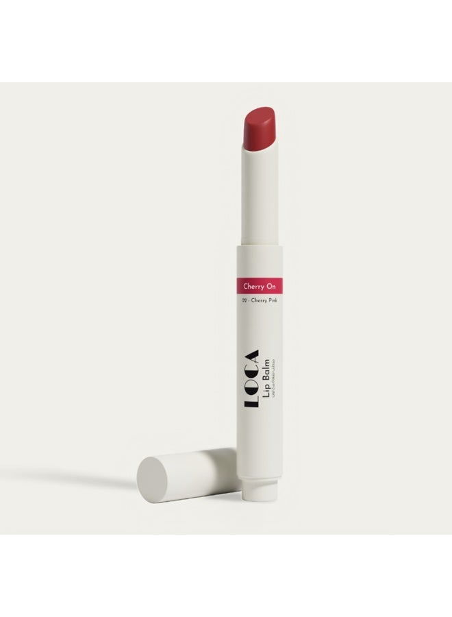 Loka Luca Red Lip Balm - 02 Cherry On - Image 1