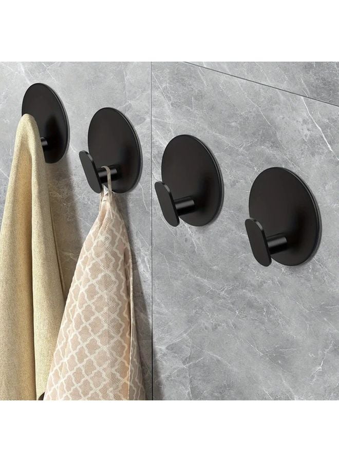 6pcs Heavy Duty Adhesive Hooks No Drill Damage Free Removal For Bathroom Kitchen - Image 4