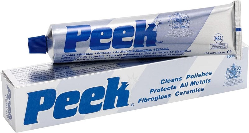 Peek Polish 100ml Tube - Multi-Purpose Metal Cleaner and Polish - Image 1