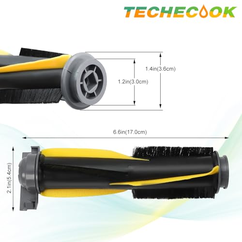 Techecook 2 Pack Main Roller Brush for Shark IQ Vacuum Replacement for Shark RV1001AE RV101 AV1002AE AV1010AE UR1005AE UR1000SR RV2001WD AV993 Vacuum Cleaner - Image 5
