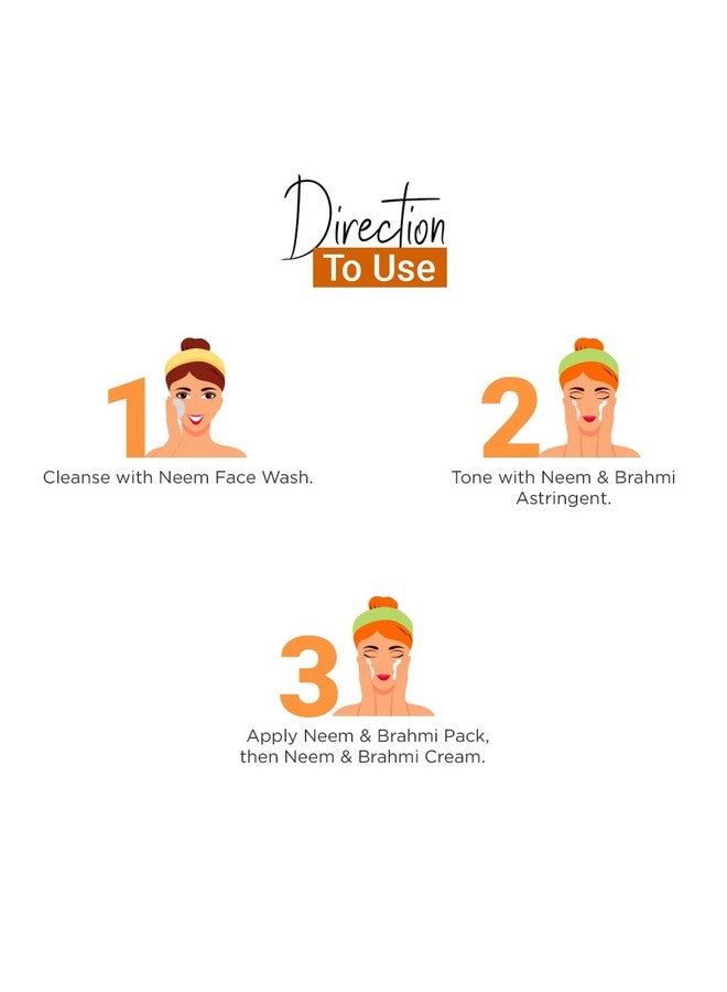 Vedic Line Vedicline Anti Acne Skin Care Combo, Fades Acne, Scars & Pimple with Neem & Brahmi for Healthy Skin, Christmas & New Year Gifts, 420ml - Image 4