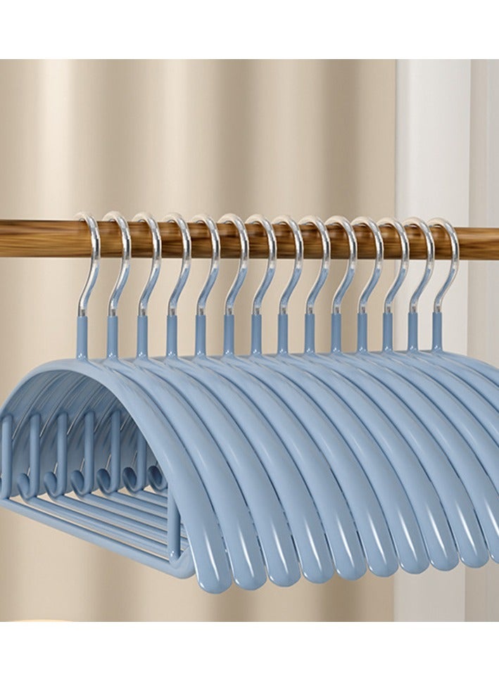 10 High-Quality And Practical Semi-Circular Anti Slip Thickened Hangers 