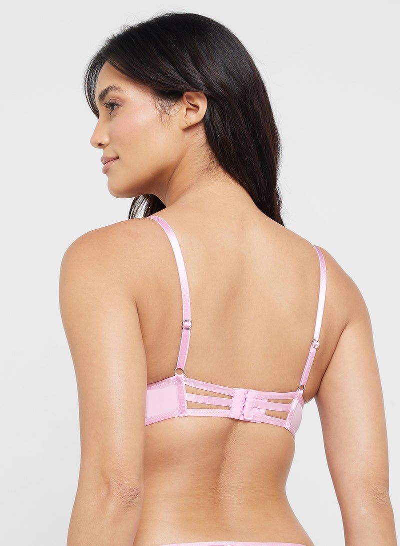 hunkemoller Lace Plunge Neck Bra  - Image 3