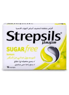 Strepsils Lemon Lozenges - Sugar Free 