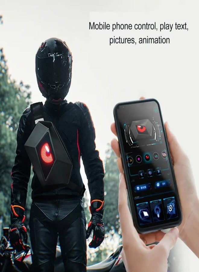 AUTOPOWERZ LED Display Backpack with APP Control | Waterproof Smart Bag with Adjustable Shoulder Straps & USB Charging Port | Customizable Pixel Art Display (Pack of 1) - Image 2