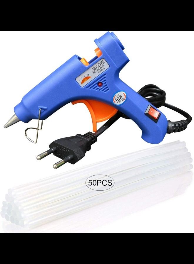Repair Glue Gun with 50 Pieces Sticks 