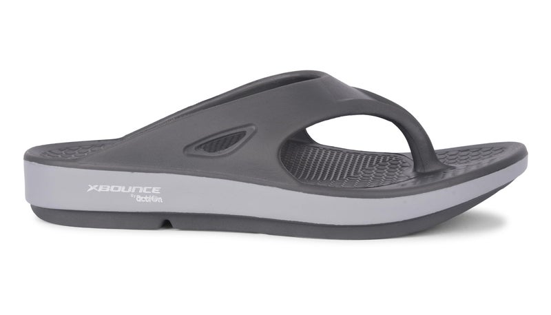 Action Men Dark Grey Slippers APTM0014DGGY07 - Image 4