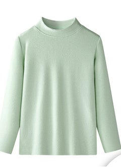 Light Green-Half High Collar