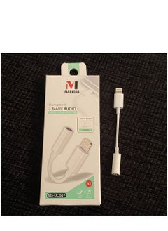 MARVERS Lightning to Aux Male Jack 3.5mm Audio Adapter Cable For iPhone 11 / 11 Pro / 11 Pro Max / X / XS / XR / XS MAX / 7 / 8  - Image 2