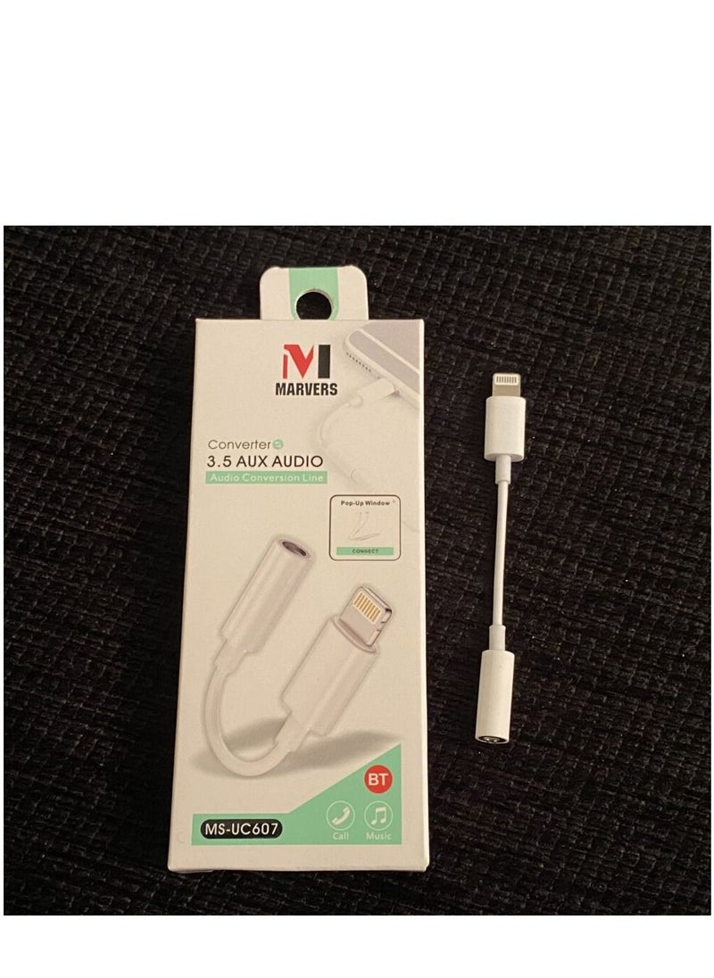 MARVERS - Lightning to Aux Male Jack 3.5mm Audio Adapter Cable For iPhone 11 / 11 Pro / 11 Pro Max / X / XS / XR / XS MAX / 7 / 8 - Image 1