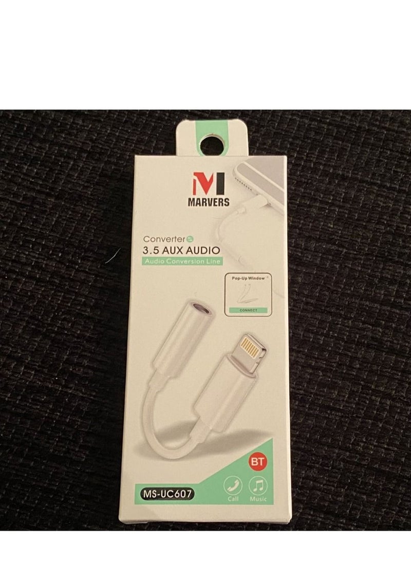 MARVERS - Lightning to Aux Male Jack 3.5mm Audio Adapter Cable For iPhone 11 / 11 Pro / 11 Pro Max / X / XS / XR / XS MAX / 7 / 8 - Image 1