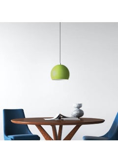 Riolight Modern Green Cafes, Rooms, Kitchens, Bedside 1XE27 Single Metal Pendant Chandelier DIAMETER: 20CM  - Image 2