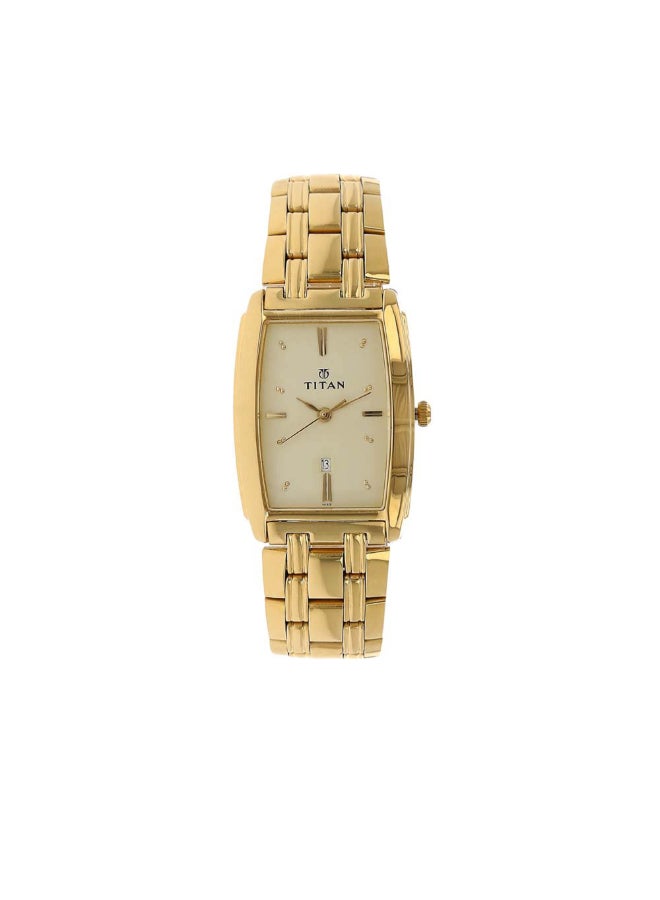 TITAN Royal Analog Beige Dial Men's Watch NM1163YM02/NN1163YM02 - Image 1