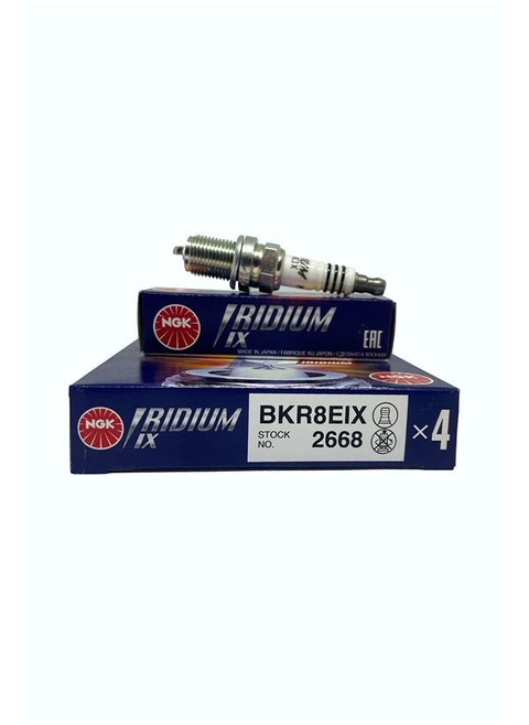 NGK 2668 BKR8EIX Iridium IX Spark Plugs