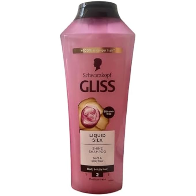 Gliss SCHWARZKOPF LIQUID SILK SHAMPOO FOR MATTE AND BRITTLE HAIR 400 ML - Image 1