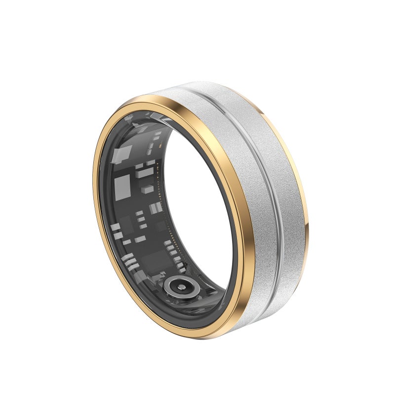 Smart Ring: 12# 21.4mm Light & Comfortable 2.9g 2.8mm Thick Fitness Tracker - All-Day Health Monitoring Health Monitor for Android & iOS Users, Fitness Enthusiasts - Image 1