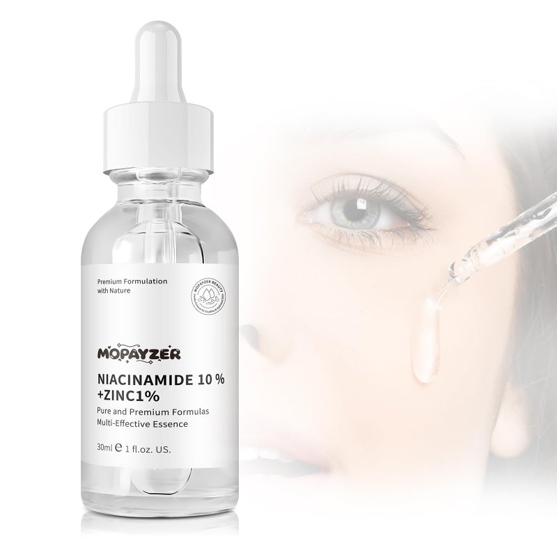 Niacinamide 10  Zinc 1 Serum AntiAging Niacinamide Serum for Face 1PCS Moisturizing Facial Serum for All Skin Type Women Face Skin Care