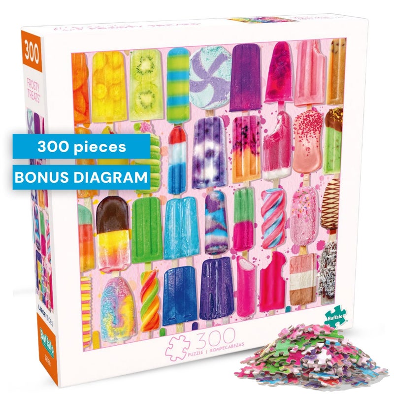 Buffalo Games - LARS - Frosty Treats - 300 Piece Jigsaw Puzzle For Adults -Challenging Puzzle Perfect for Game Nights - Finished Size is 21.25 x 15.00 - Image 2