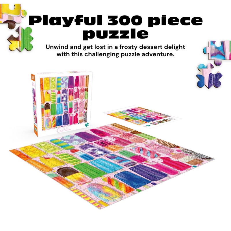 Buffalo Games - LARS - Frosty Treats - 300 Piece Jigsaw Puzzle For Adults -Challenging Puzzle Perfect for Game Nights - Finished Size is 21.25 x 15.00 - Image 4